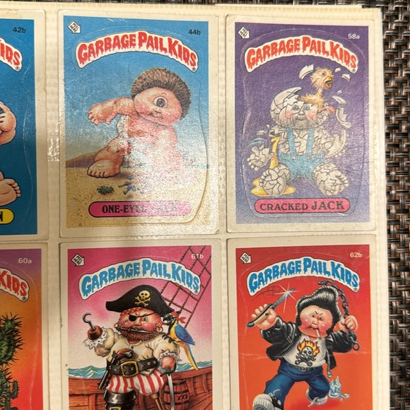 GPK OS2 Lot of 9 1986 ungraded good condition! - Picture 3 of 7